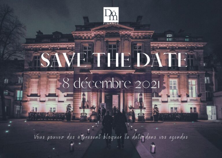 Save the date - soiree insitutionnelle Dom Finance